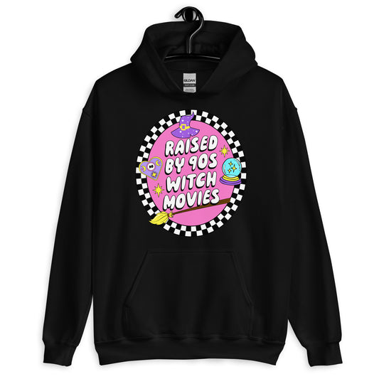 Raised By 90's Witch Movies Hoodie (front only)