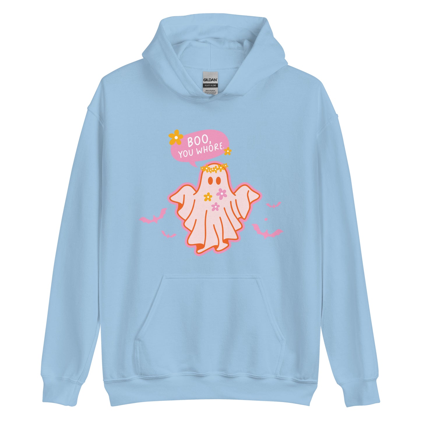 Boo, You Whore Hoodie (front only)